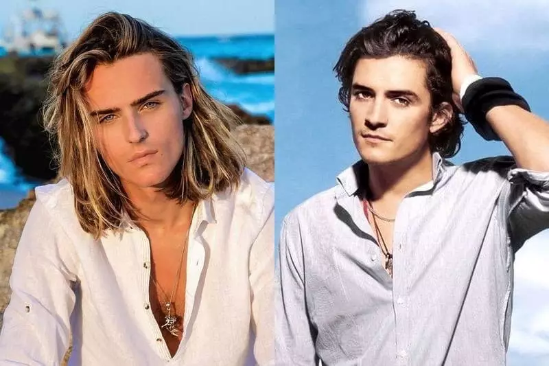 Luke Eisner e Orlando Bloom como