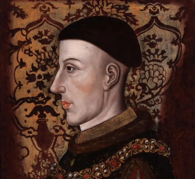 King England Henry V.