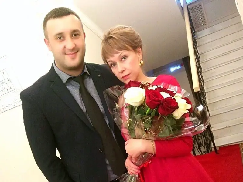 Игор Кивив и неговата сопруга Анастасија