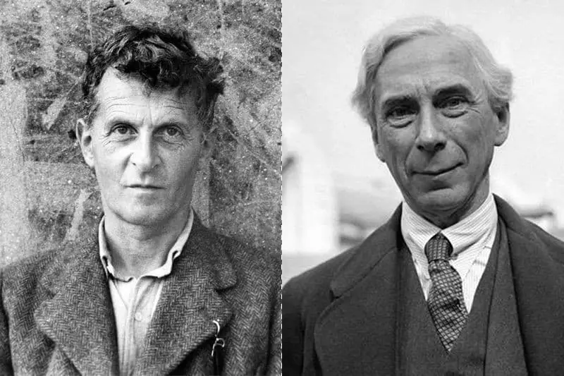 Ludwig Wittgenstein en Bertrand Russell