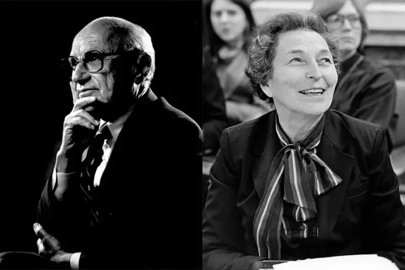 Milton Friedman dan Anna Schwartz