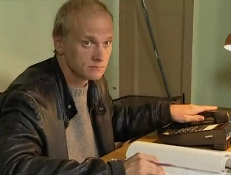 Alexey Delotchenko在電視劇“Gangster Petersburg”