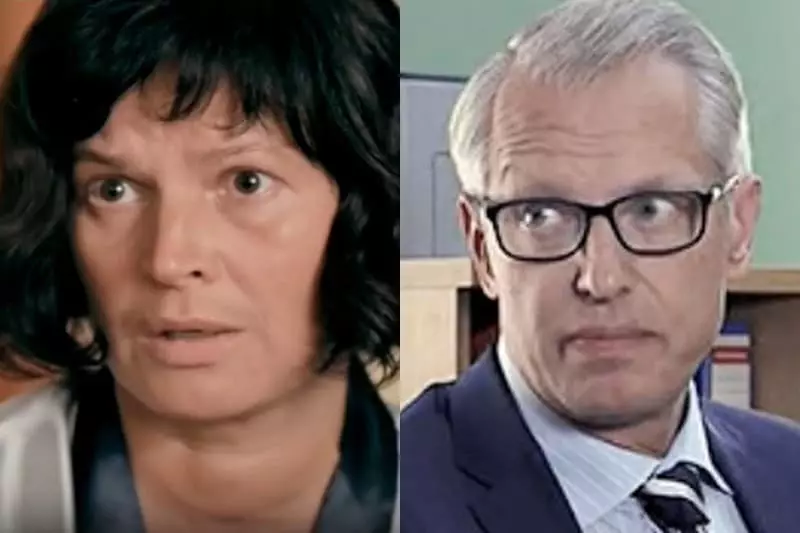 Олена Гольянова та Олексій Крицький (кадри з фільмів «Друге зір» і «Морозова-2»)