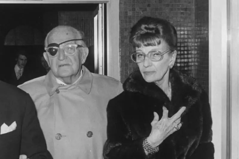 Fritz Lang et femme Lily