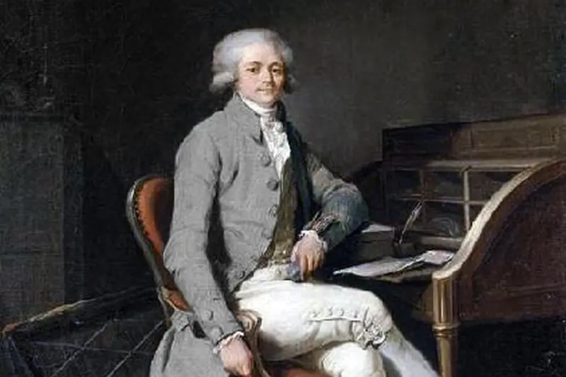 Portret van Maximilian Robespierre
