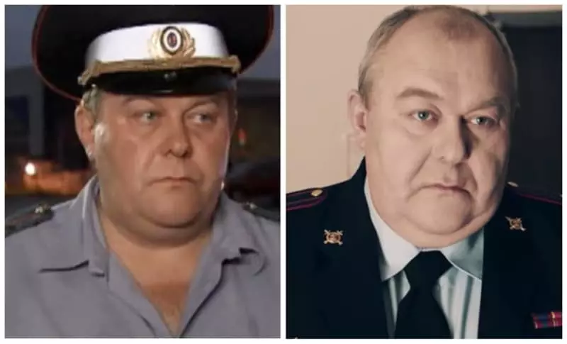 Plný Vladimir Gusev počas natáčania vo filme a teraz