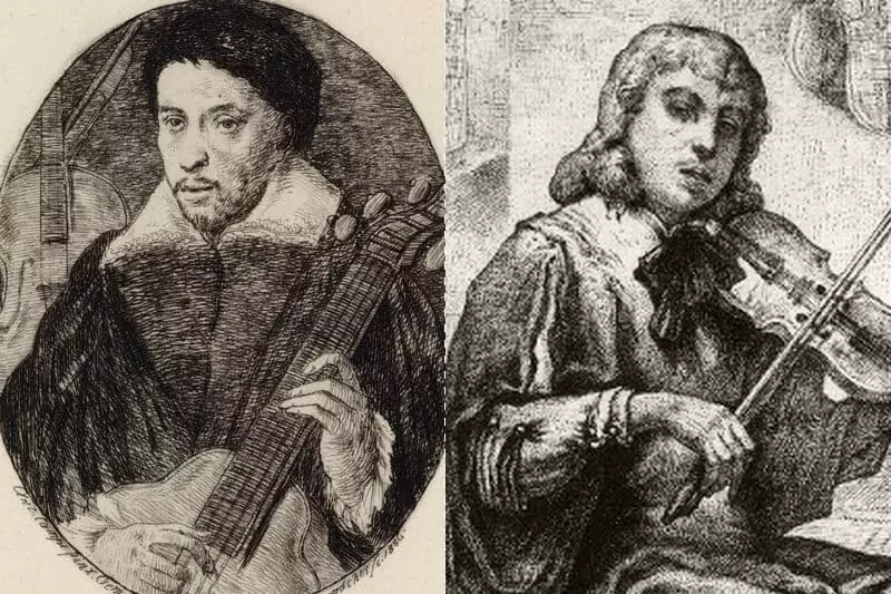 Antonio Stradivari agus Nikolo Amati