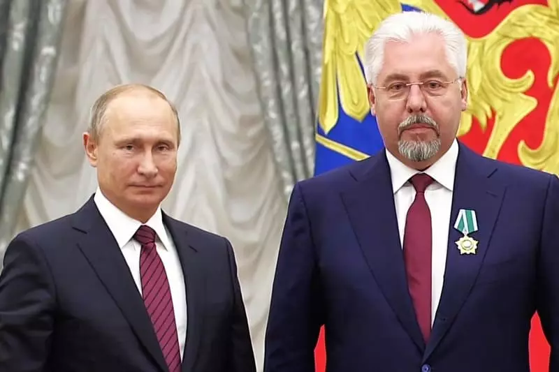 Alexey Shabunin og Vladimir Putin