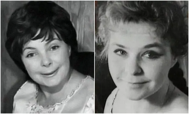 Olga Aroseva an Nina Urgant an Jugend