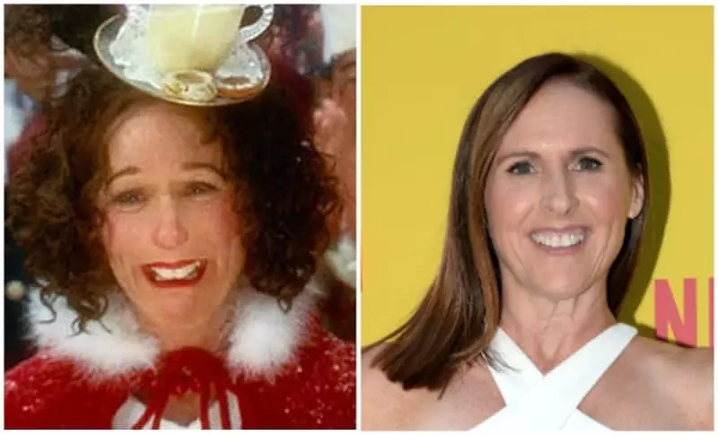 តារាសម្តែង Molly Shannon ក្នុងពេលថតខ្សែភាពយន្តនៅក្នុងខ្សែភាពយន្តហើយឥឡូវនេះ