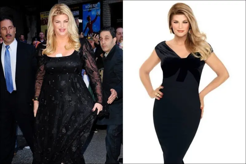 Curney Ellie πριν και μετά την απώλεια βάρους