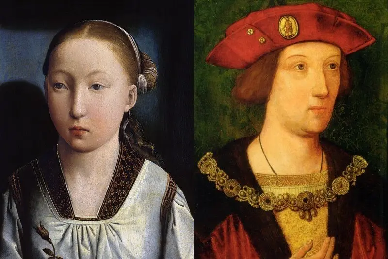 Ekaterina Aragon ja Arthur Tudor