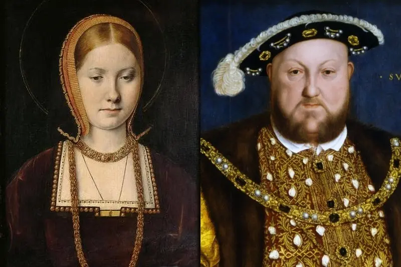 Ekaterina Aragon ndi Heinrich VIII