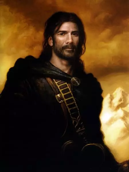 Faramir (karattru) - ritratt, "Lord of the Rings", Eovin, Boromir, attur, David WenAM