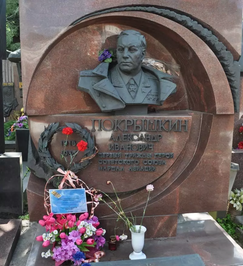Alexander Pokshkinina的墓