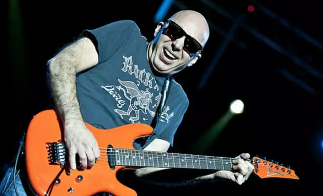 Guitarist Joe Satriani.