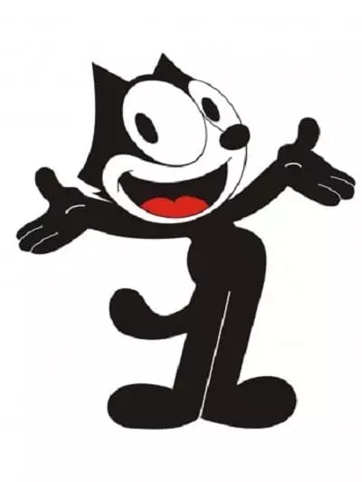 "Cat Felix" (simbolis) - nuotraukos, nuotraukos, animacinis filmas, aprašymas, simbolis