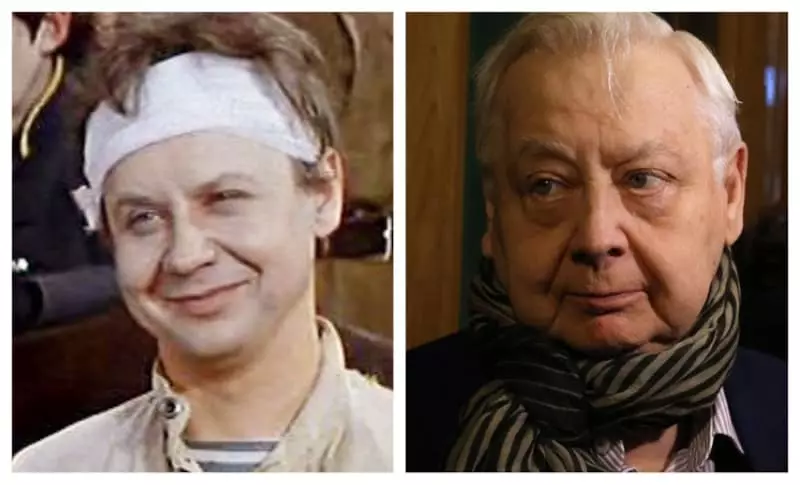 Filmde ve hayatın son yıllarında filme çekim sırasında tam Oleg Tabakov