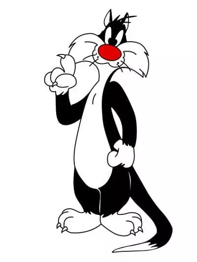 Kačių Sylvester (Character) - Nuotraukos, Paveikslėliai, Cartoon, Tweet, Heroes, Istorija