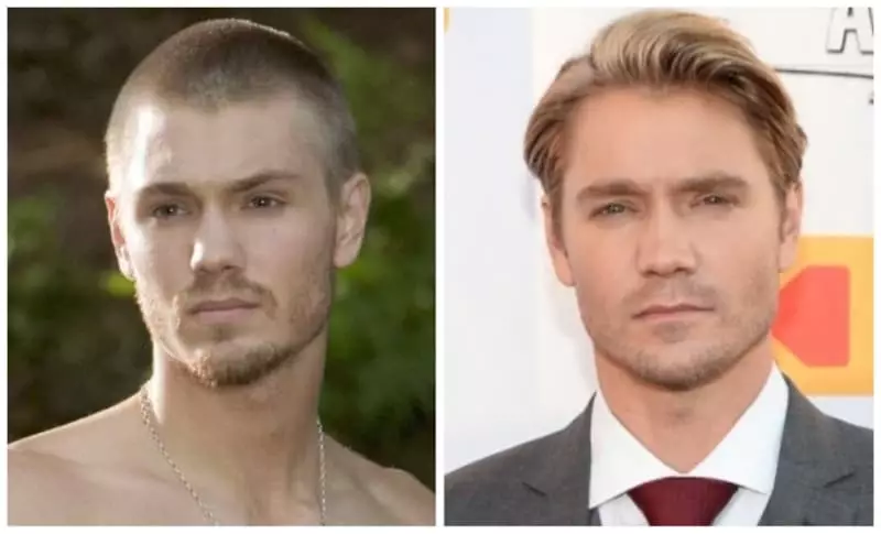 Chad Michael Murray aktorea filmean filmatu zenean eta orain