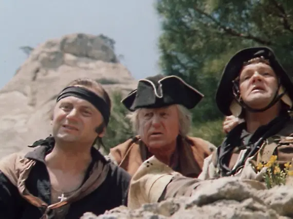 La filmo "Treasure Island" (1982): aktoroj, sorto, roloj, tiam