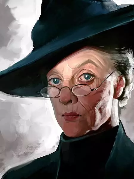 Minerva McGonagall (znak) - zdjęcie, Harry Potter, Joan Rowling, film, aktorka, Maggie Smith