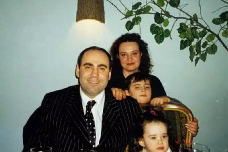 Elena Prigogine ja Joseph Prigogin lasten kanssa