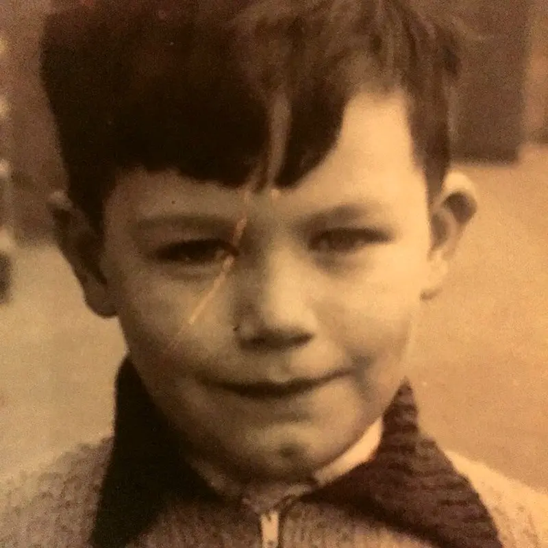 Brian Cox trong thời thơ ấu