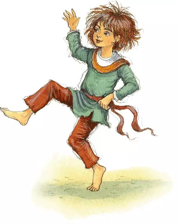Roni, vajza e grabitës (karakter) - Piktura, përrallë, autor, Astrid Lindgren, Image