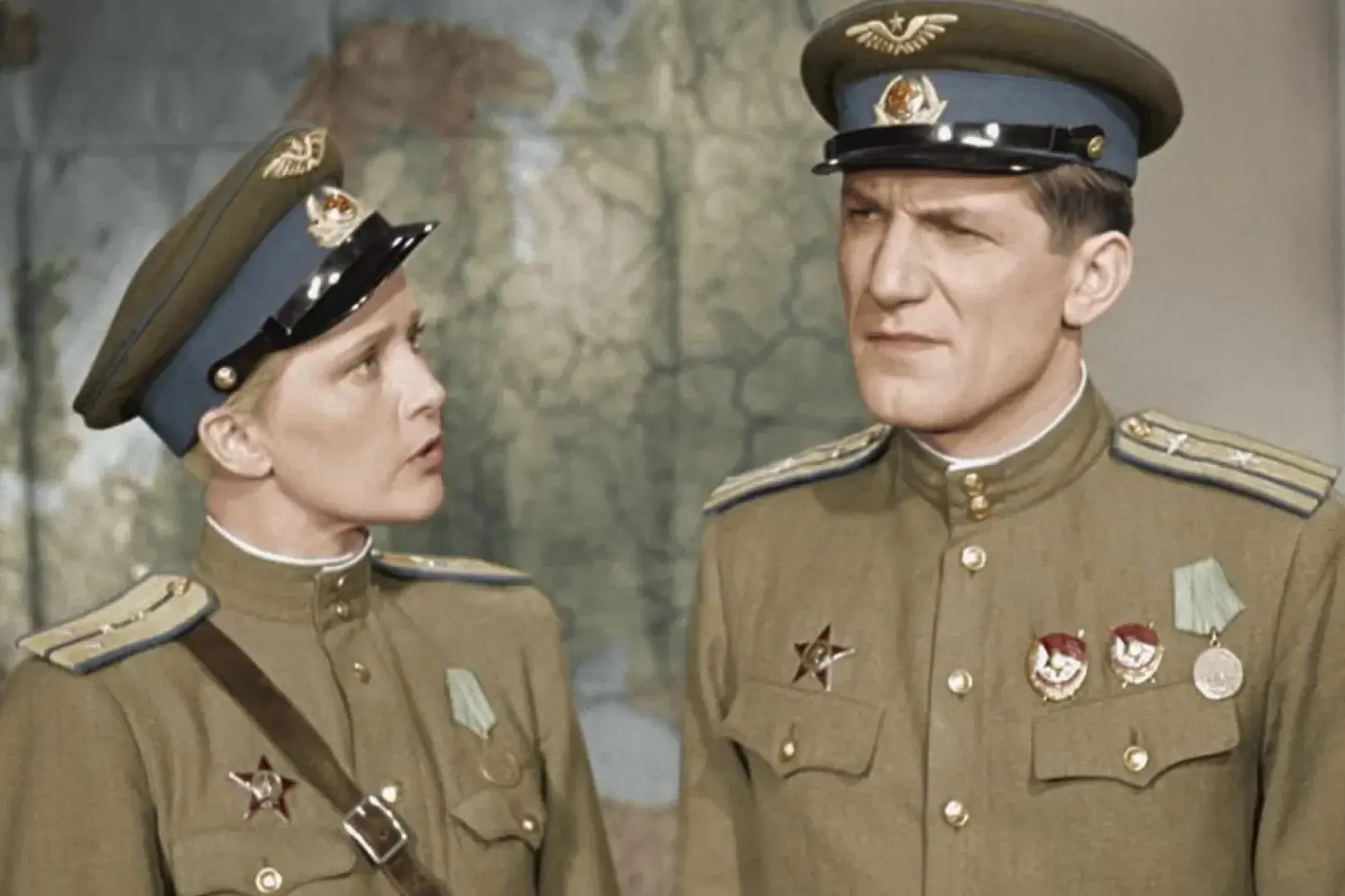 Film "niebiański skórę" (1945): aktorzy, los, działki, Nikolay Cochekov, piosenka