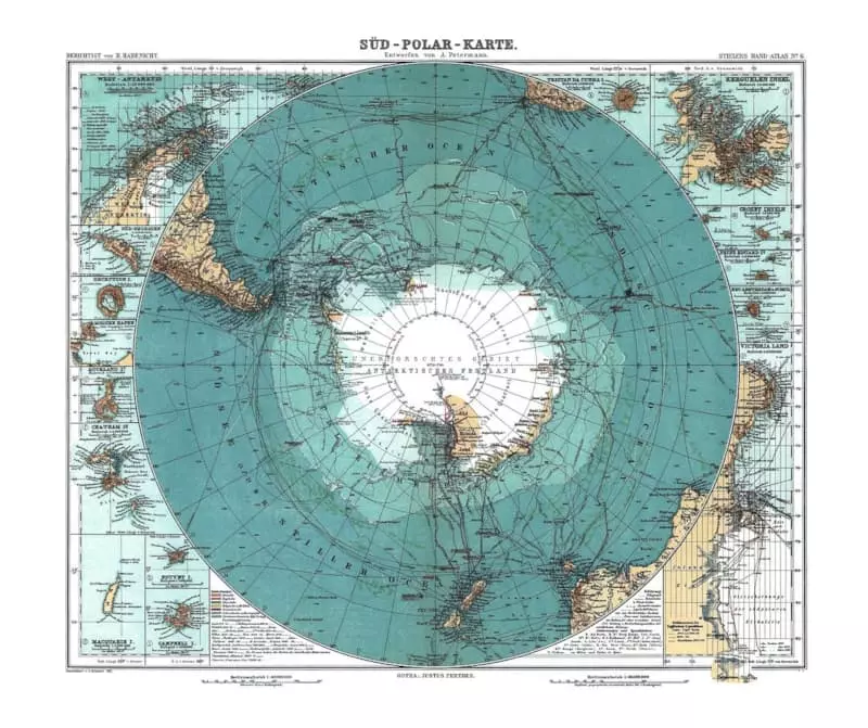 Shekaru 200 tun lokacin buɗe Antarctica: yadda yake