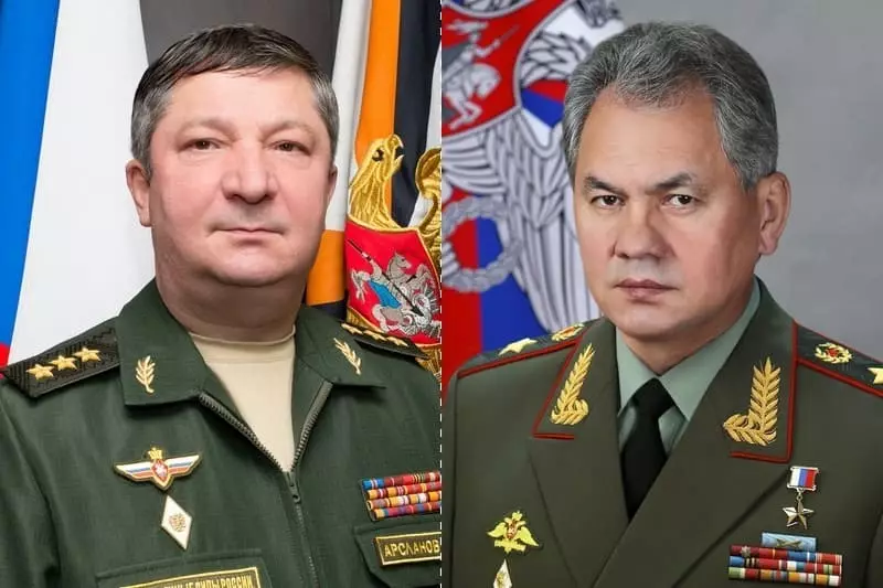 Khalil Arslanov et Sergey Shoigu