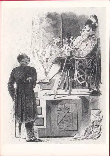 Illustration of Alagina Alexander to Gogol's poem