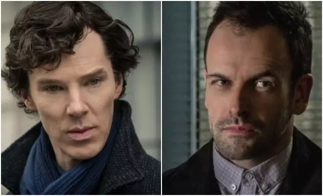 Benedict Cumberbatch và Johnny Lee Miller như Sherlock Holmes