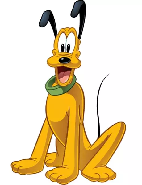 Pluto (agwa) - Foto ndị dị na foto, onyonyo, òké Mickey, Walt Disney, Cartoons